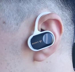 STL file Sony wf-1000xm3 earphone hook support・Model to download and 3D  print・Cults